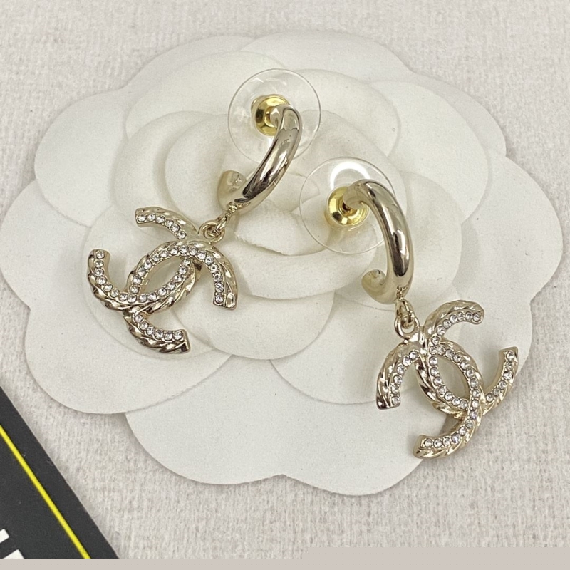 Ch*el earrings